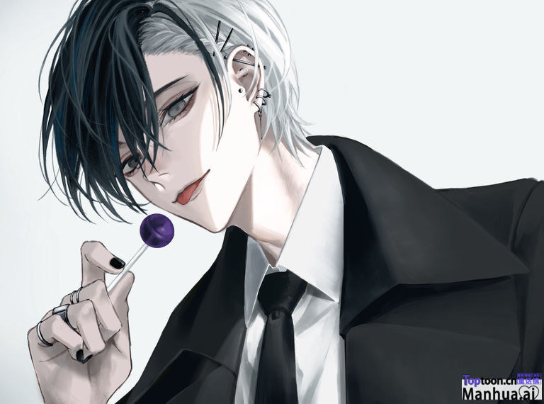 Manhua.ai♡让人着迷的耳钉男子插画集