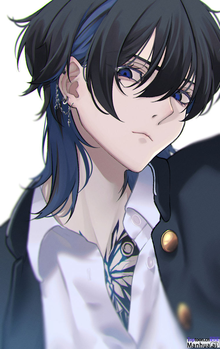 Manhua.ai♡让人着迷的耳钉男子插画集