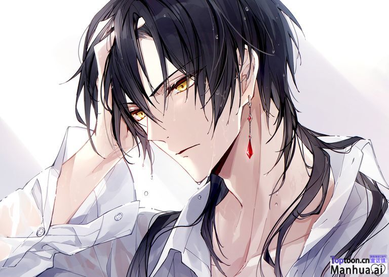Manhua.ai♡让人着迷的耳钉男子插画集