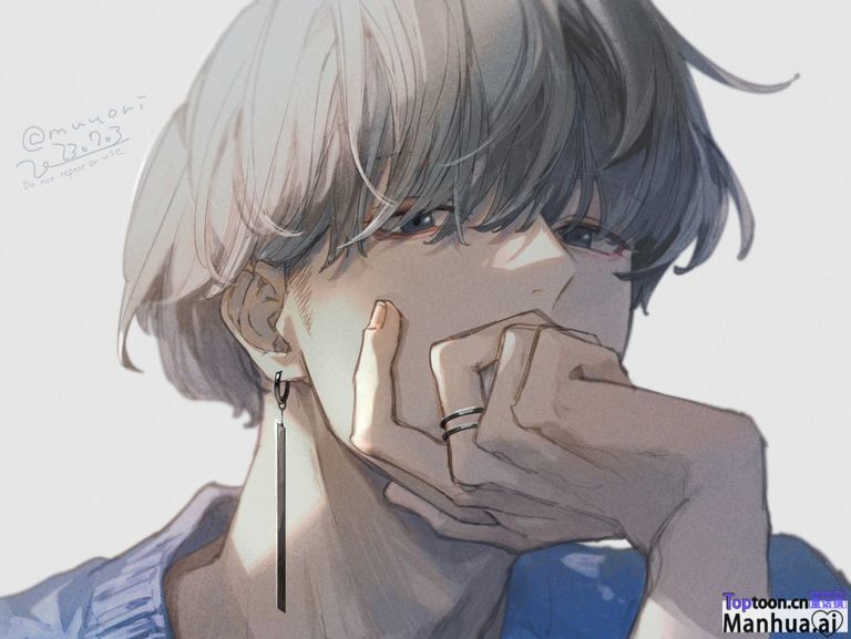 Manhua.ai♡让人着迷的耳钉男子插画集