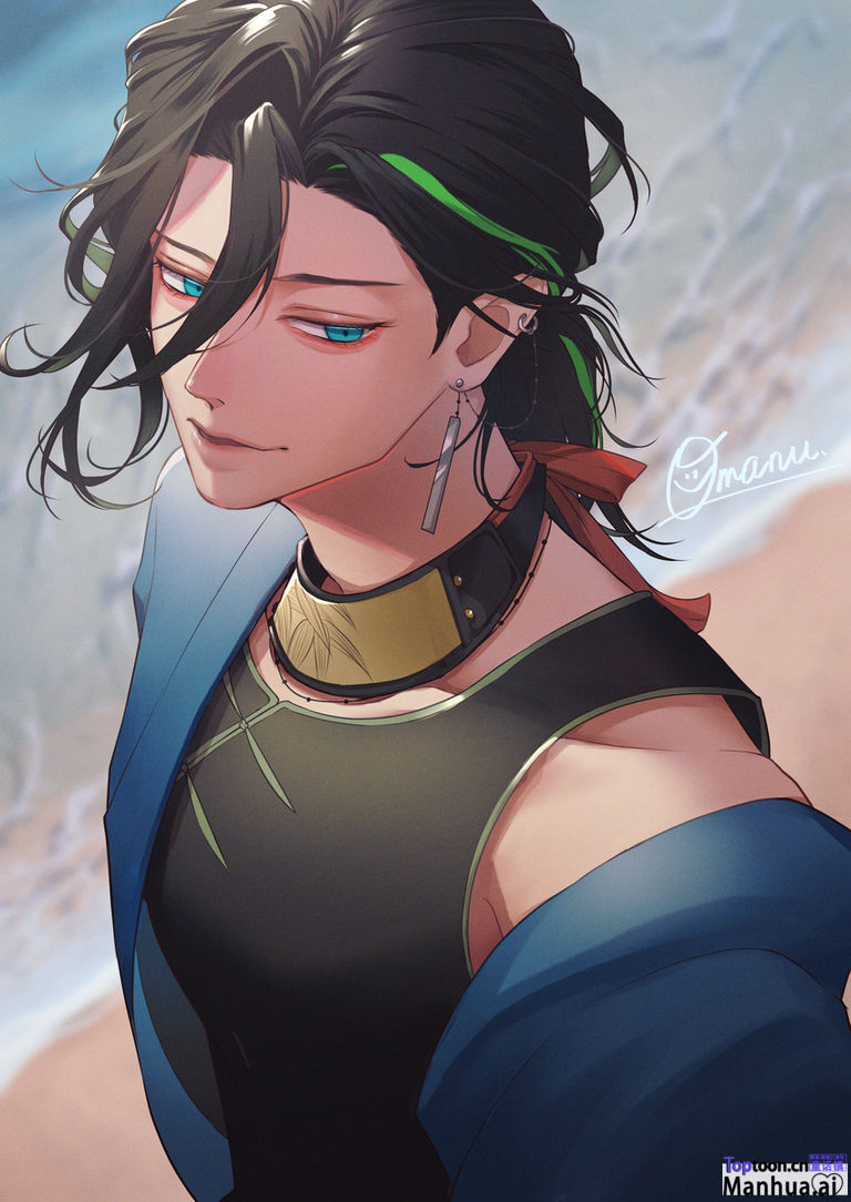 Manhua.ai♡让人着迷的耳钉男子插画集
