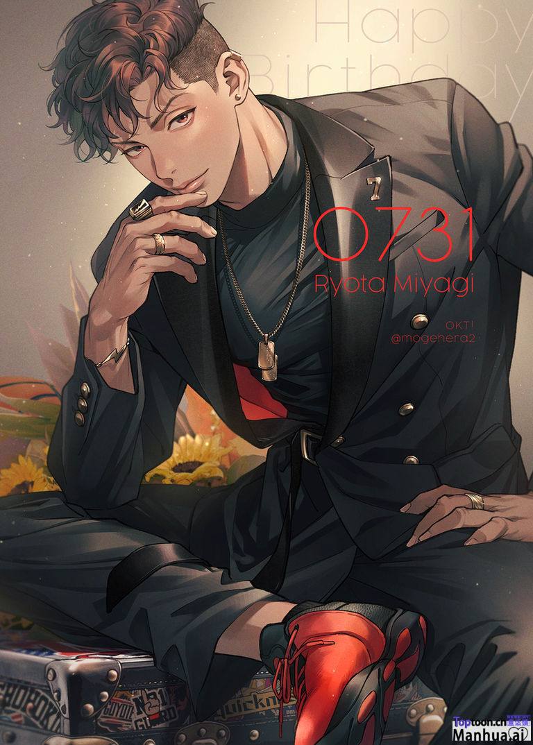 Manhua.ai♡让人着迷的耳钉男子插画集