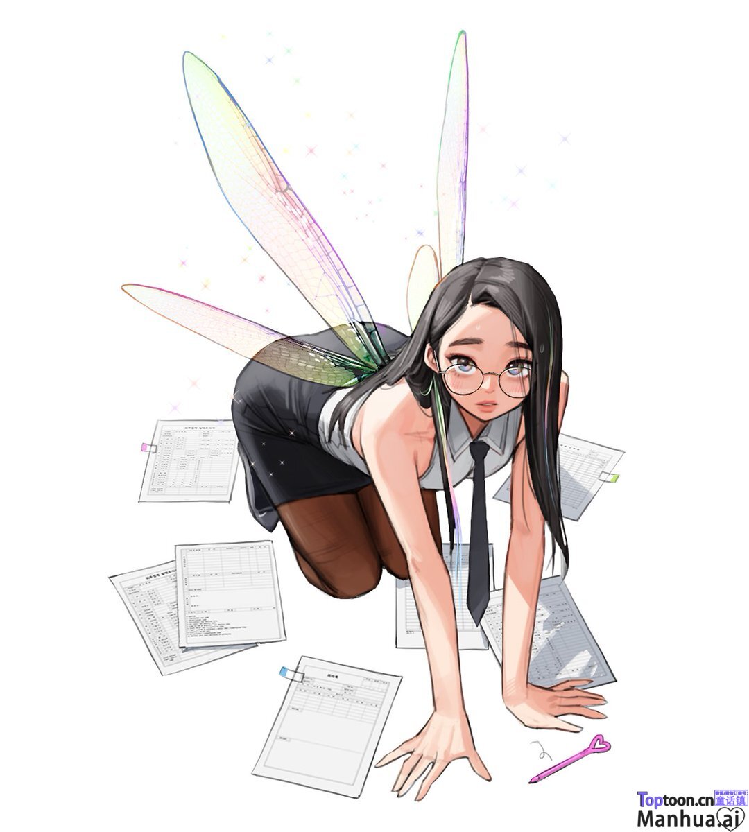 韩漫画师리노참치Rinotuna 画作小集 001册 55P
