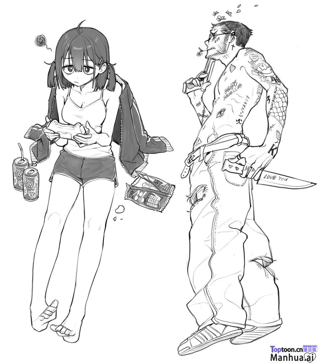 韩漫画师리노참치Rinotuna 画作小集 001册 55P